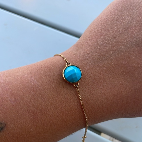 Stella & Dot Turquoise bracelet - Picture 2 of 3